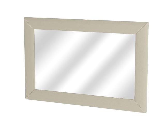 Зеркало OrmaSoft 2, цвет: Экокожа Молочный перламутр