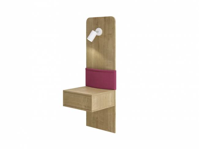 Панель с навесной тумбой Odda