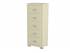 Комод Orma Soft 2 (5 ящиков), цвет: Экокожа Кремовый