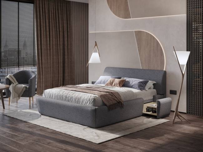 Кровать Concept с выдвижными тумбами