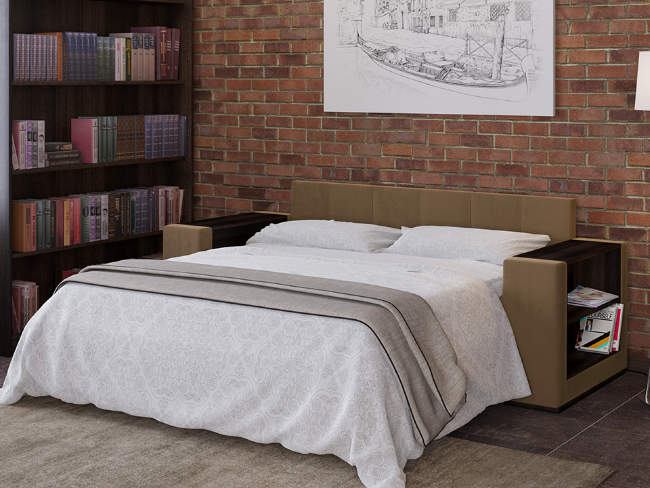 Диван Synergy Life, цвет: ткань-велюр Enigma 17