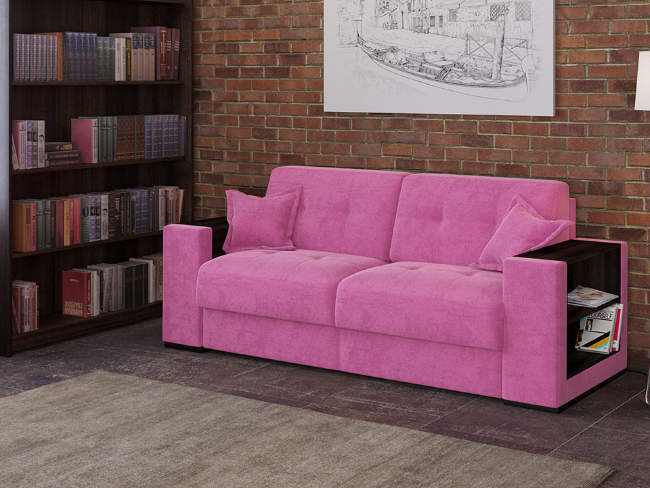 Диван Synergy Life, цвет: ткань-велюр Soft 20