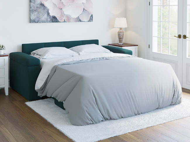 Диван Synergy Ergo, цвет: ткань-велюр Forest 562