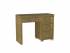 Туалетный стол OrmaSoft 2 (4 ящика) правый, цвет: Экокожа Золото