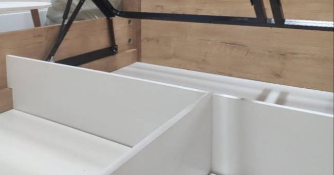 Кровать Wood Home 1 с подъемным механизмом