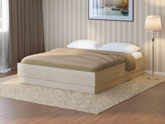 Короб с бортами и подъемным механизмом