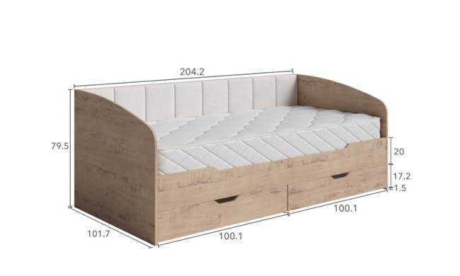 Кровать Letto
