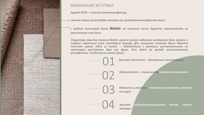 Матрас ICON Medium